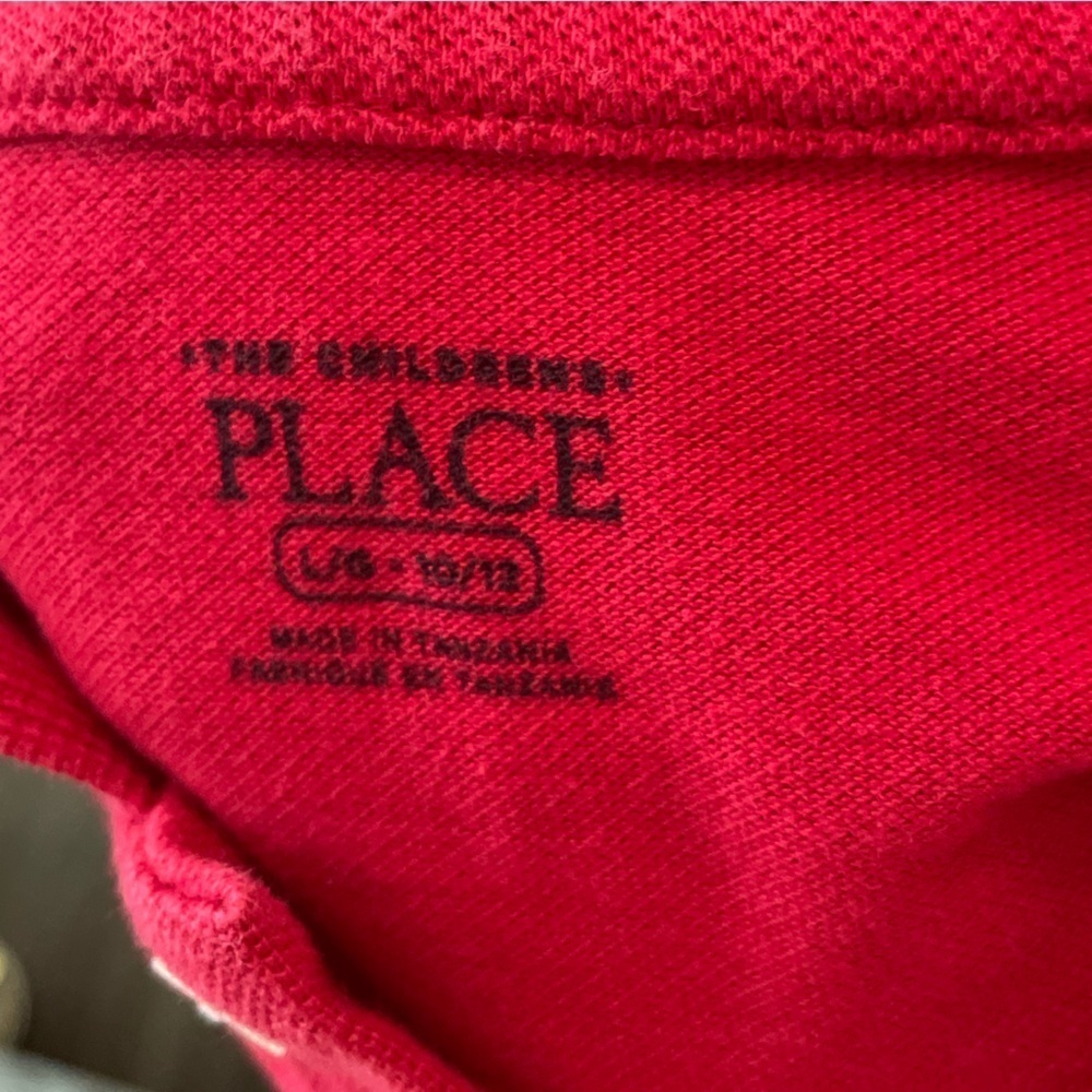 The Children's Place Red Polo Shirt size L - Picture 4 of 4